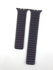 Original Apple Watch Series 10 9 Leather Link 44mm 45MM 46MM 49MM Dark Cherry ML