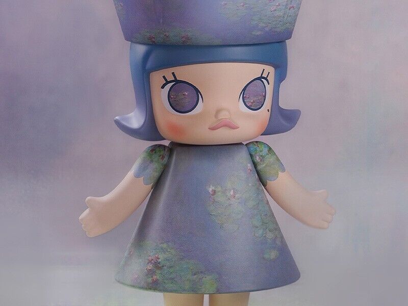 POP MART MEGA ROYAL MOLLY 400% Monet-Les Nympheas Figure POP MART MEGA ROYAL MOLLY 400% Monet-Les Nympheas Figure