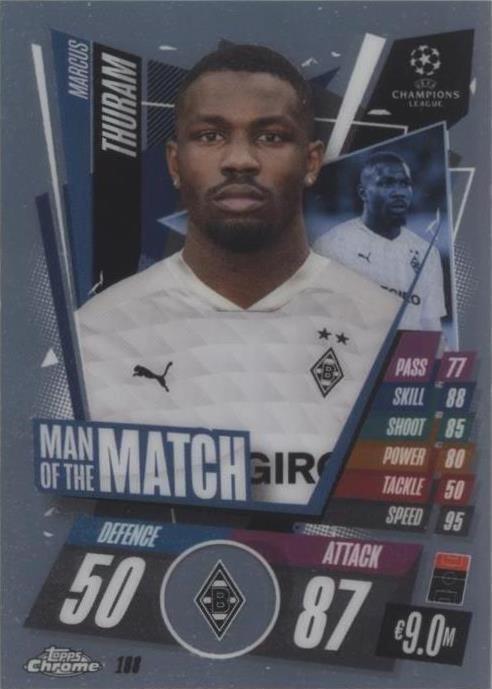 22-23 Topps Marcus Thuram インサート THE MAN 22-23 Topps Marcus Thuram インサート THE MAN