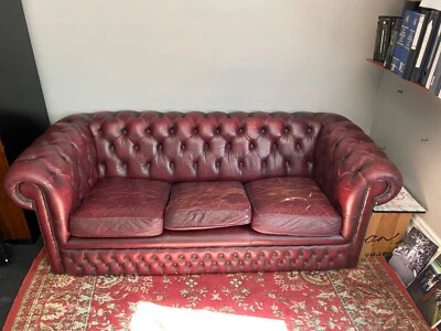 Chestnut Chesterfield 3 Seater Sofas Melbourne Cbd Gumtree