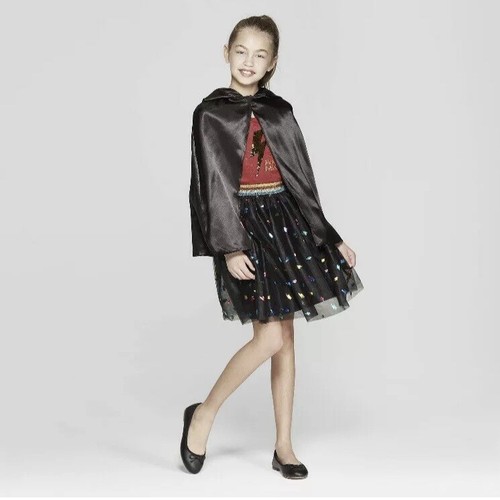 Harry Potter Lightening Bolt Sequin F. HALLOWEEN Costume Dress/Cloak Size M 7/8 - Picture 3 of 3