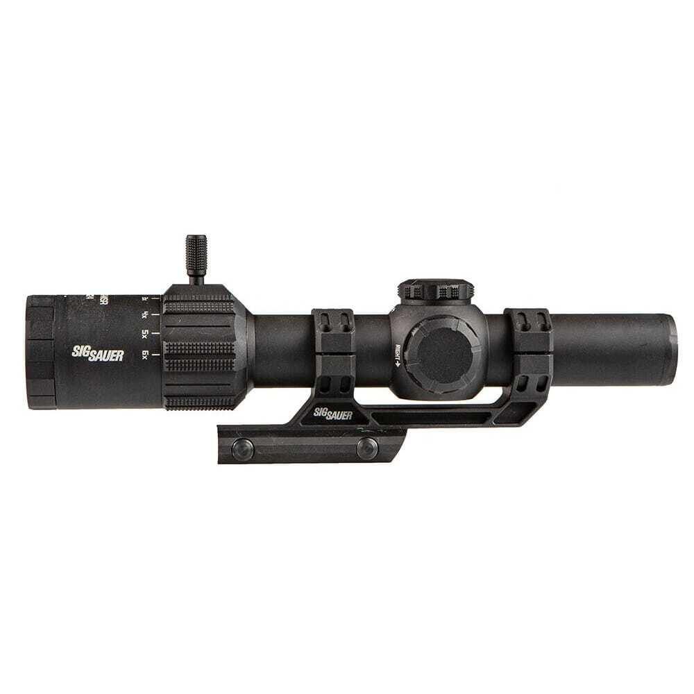 SIG SAUER TANGO-MSR sfp bdc6 レティクル 実物 Sig Sauer TANGO-MSR 1-6x24mm Illuminated Red MSR BDC6