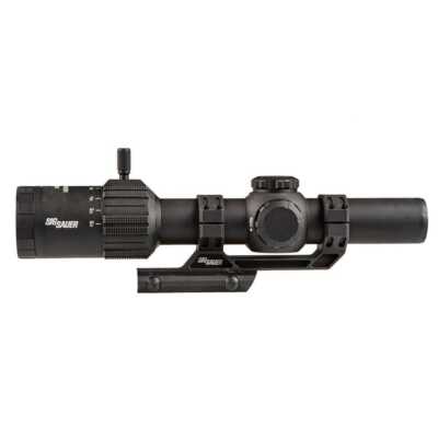 SIG SAUER TANGO-MSR sfp bdc6 レティクル 実物 Sig Sauer Tango-MSR 1-6x24mm Riflescope BDC6 Reticle ALPHA