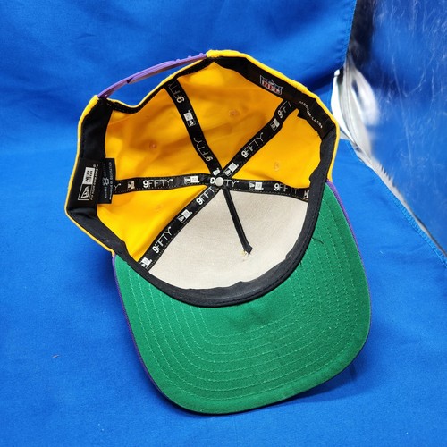 Minnesota Vikings New Era 9Fifty NFL Football Medium/Large Snapback Sports Cap - Picture 9 of 12