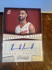 Kendall Marshall 2013-14 Panini Timeless Treasures Validating Marks Auto #1 Suns