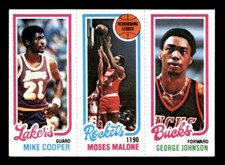 1980 Topps Basketball #43 Cooper Malone Johnson NM/MT *e23