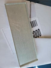 Fabric Glass Tile 603-5 Pearl Subway Backsplash 3x9 by Tesoro FREE SHIPPING