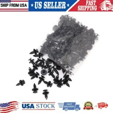 New 8mm Bumper Clips Auto Car Hole Retainer Rivets Fastener Fender Push Pin 120