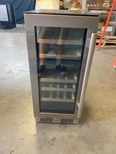 Avallon AWC152DZLH 15" 23-Bottle Built-In/Free Standing Wine Cooler Dual Zone LH