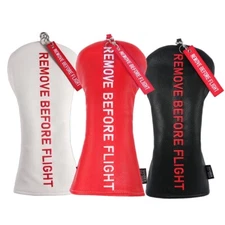 NEW Golf Headcover Remove Before Flight Golf Headcover Driver, Hybrid, Fairway