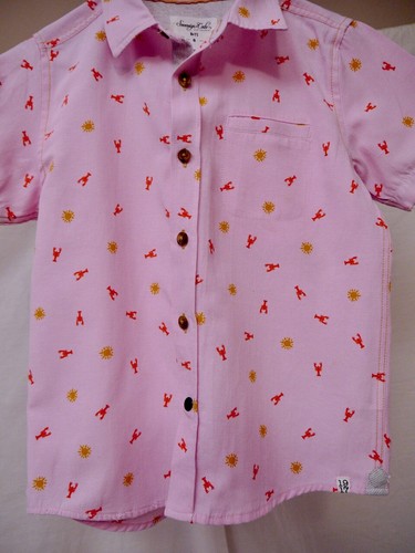 Sovereign Code Los Angeles Boys Short Sleeve ButtonUp Cotton Shirt Size 6 - Picture 3 of 5