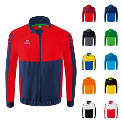 Erima Six Wings Präsentationsjacke Herren Trainingsjacke Sportkleidung NEU