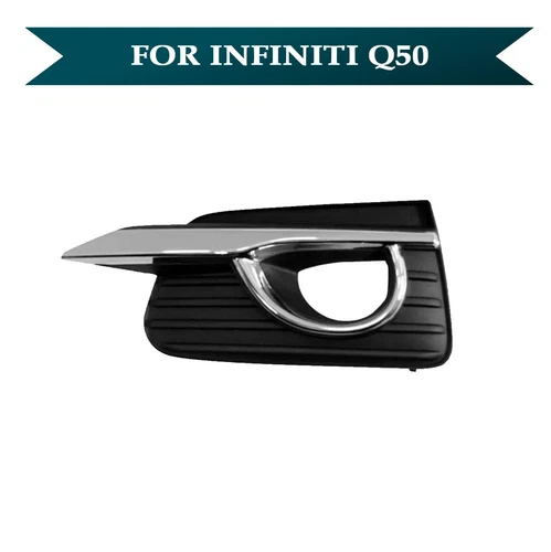 For 2014-2017 Infiniti Q50 Fog Light Lamp Covers Frame Bezel Left Driver Side - Bild 9 von 13