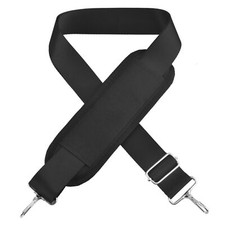 Bag Shoulder Strap Replacement Adjustable Shoulder Strap with Padded Metal Ho...