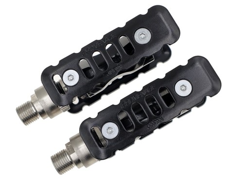 MKS Promenade Ezy Folding MTB City QR Anti-theft Bike Pedals 9/16 Inch Black - Picture 4 of 5