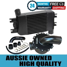 Upgrade Aluminium Intercooler, Airbox+Piping Kit For Nissan Patrol GU ZD30 3.0L
