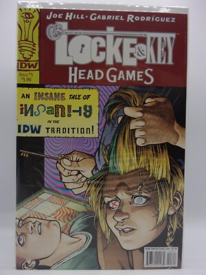 IDW Comics: Locke & Key- Head Games Issue #3 Joe Hill/Gabriel Rodriguez