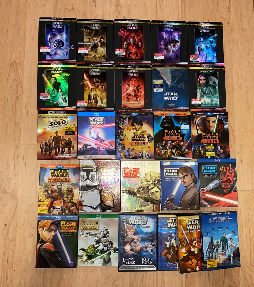 Star wars best sale complete box set