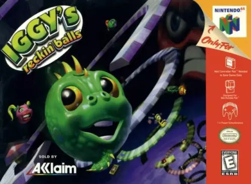 Iggy's Reckin' Balls - Nintendo N64 Game