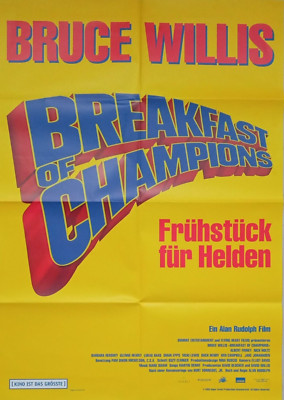 E277 Kinoplakat  BREAKFAST OF CHAMPIONS Bruce Willis