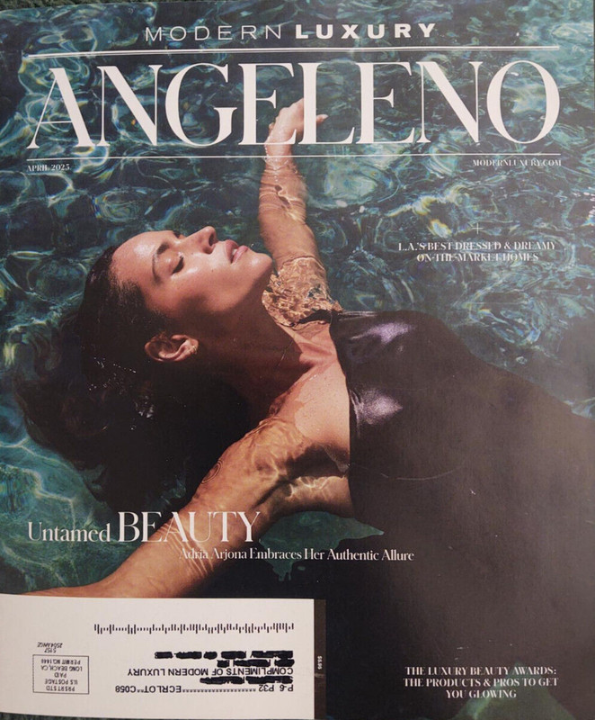 Angeleno Modern Luxury Magazine Fashion and Home Issue April 2025