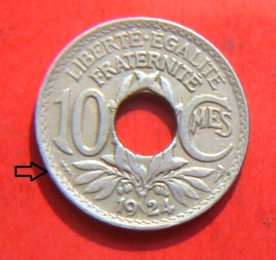 10 Centimes Lindauer 1924 Poissy - Photo 1/2