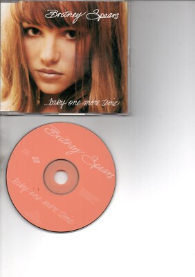BRITNEY SPEARS RARE MAXI CD BABY ONE MORE TIME