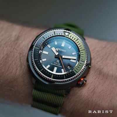 Brand New Seiko Prospex SNE547P1 Solar V157 Green Tuna Street