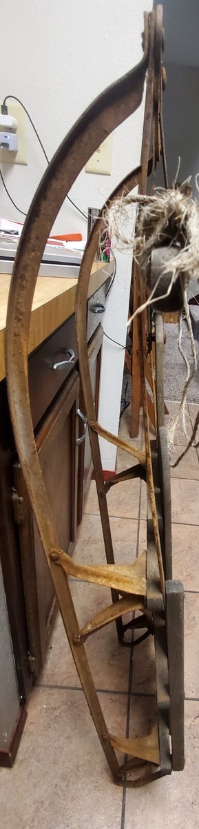 Vintage Yankee Clipper Flexible Flyer Model No 12 Wooden Sled Rare