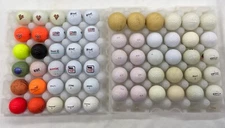 Golf Balls - (Lot Of 60 Balls), NEW/USED Misc. Name Brands. Bag 4 (C5)