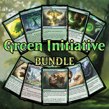 Pacchetto Green Initiative (10 Green Proxies) - Carte Magic: the Gathering personalizzate