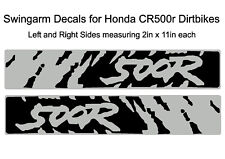 Swingarm Decals for Honda CR500r dirtbike CR500 CR 500 500R #3