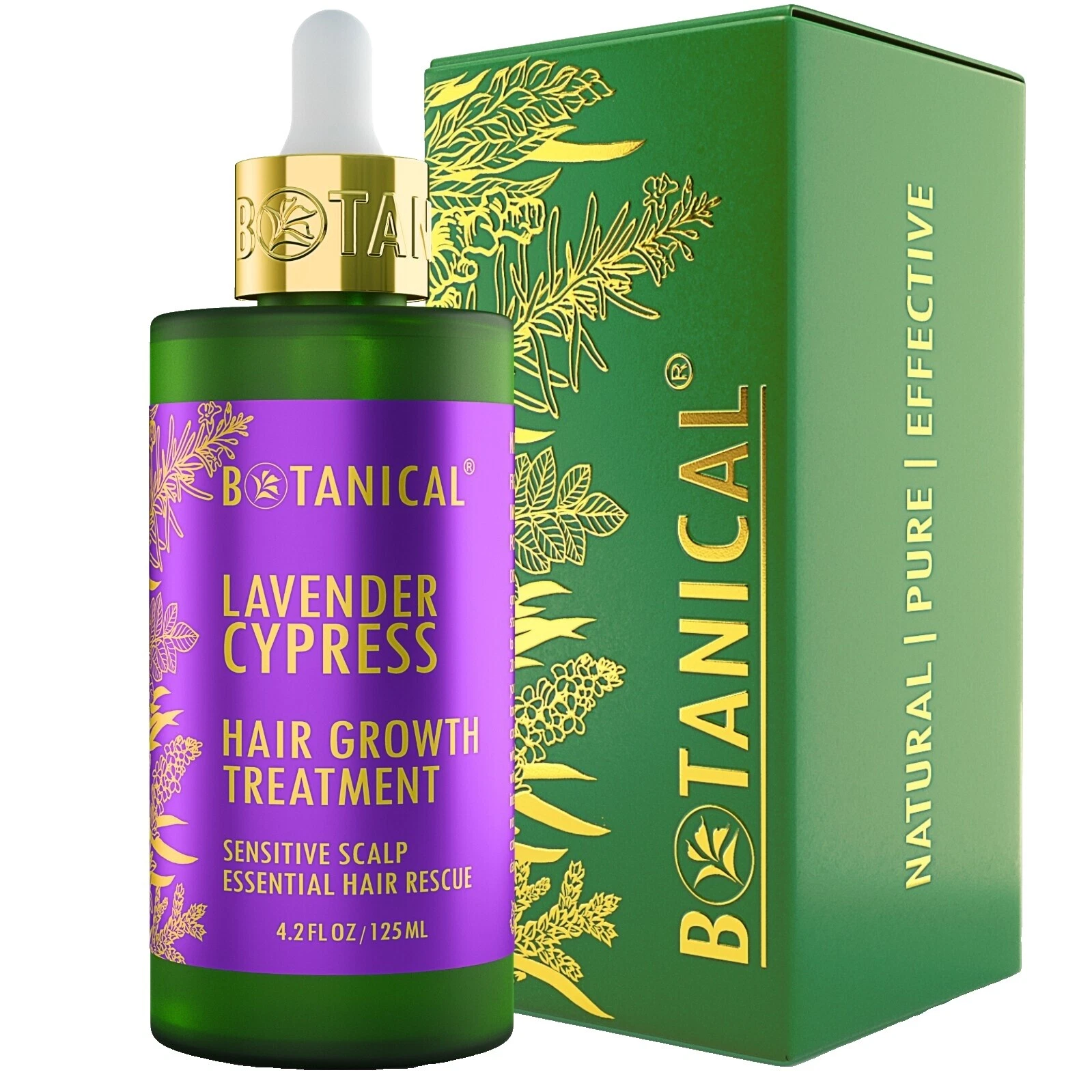 Aceite de crecimiento del cabello promotores Vegano