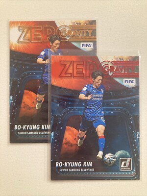 2023-24 Donruss Bo-Kyung Kim (2) Holo Red Foil & Zero Gravity Red #18 Suwon