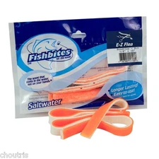FISHBITES E-Z Flea Long Lasting Saltwater 2 Count 1/2"x12" - Sandflea Sand Flea