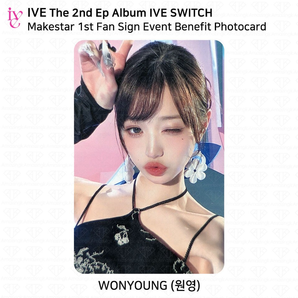 Fan Sign I've IVE The 2nd EP Album IVE SWITCH Makestar 1st Fan Sign Event Benefit ...