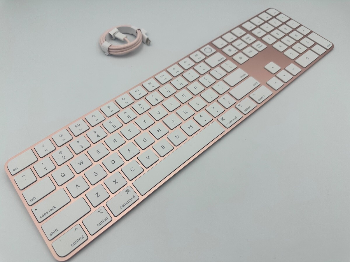 Pink Apple Magic Keyboard W/Touch ID & Numeric Keypad (10 key