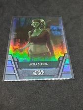 Star Wars Topps Holocron 2020 Foilboard Foil Board Card JEDI-12 Aayla Secura