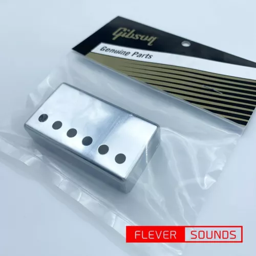 Gibson Les Paul PRPC-015 Bridge Humbucker Cover Chrome Guitar Genuine Parts New