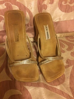 steve madden rhinestone wedges