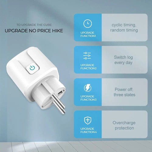 20A x 2 Stück TUYA WiFi Smart Life Socket Plug Steckdosen Buchsen Alexa Google - Bild 5 von 5