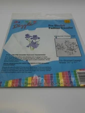 1989 Made in the U.S.A. Dizzle Pre-Shaded Iron-On Transfer #50042  14" x 17" NOS