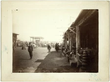 8" x 10" Photo Bazar i.e., bazaar or market place at Barnaoul