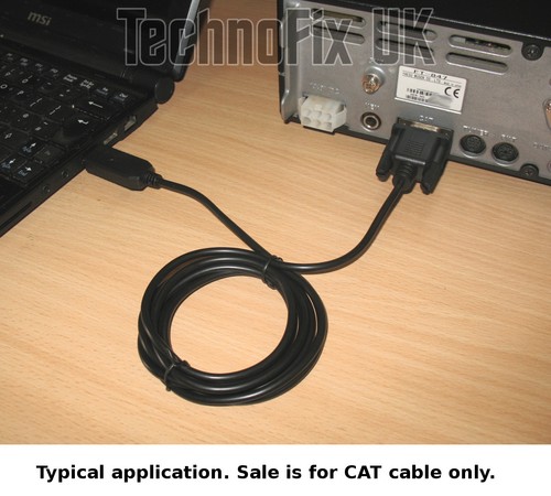 USB Cat Kabel für Yaesu FT-847 & VR-5000 - Bild 2 von 2