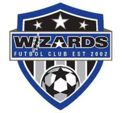 Gildan Youth Unisex Performance Wizards FC Gray Blue Soccer Tshirt New
