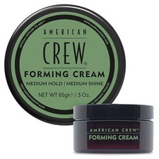 American Crew Men's Hair Forming Cream Medium Hold  Medium Shine, 3 Oz