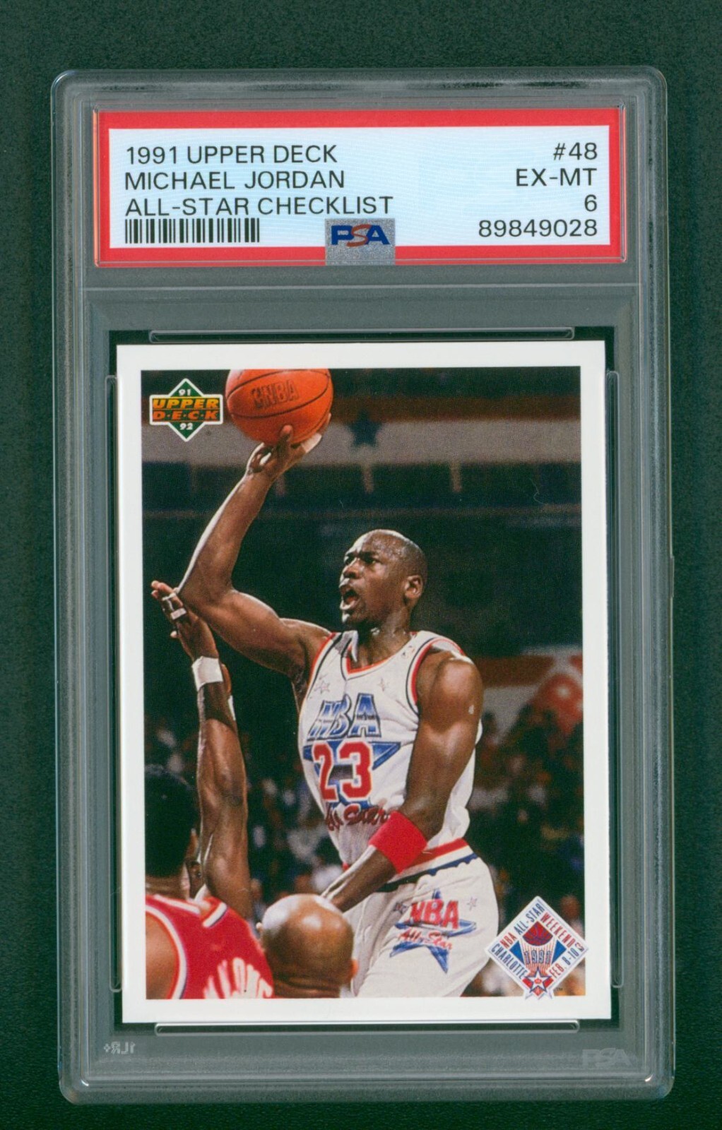 1991-92 Upper Deck - Checklist Michael Jordan #48