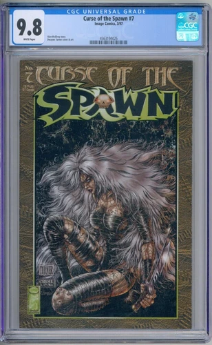 Curse Of The Spawn 7 CGC Graded 9.8 NM/MT Image Comics 1997