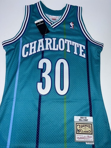 Dell Curry Autographed Charlotte Hornets Signed Mitchell & Ness Jersey - JSA COA - Picture 4 of 4