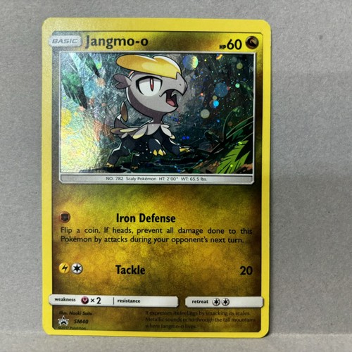 Pokémon Card Jangmo-o SM40 2017 Black Star Promo Holo MP